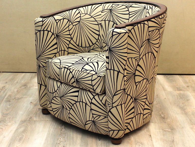 Decorative Art Chair Cover - Fabric editor Olivier Thevenon