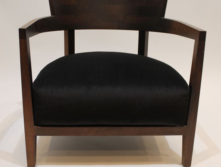 Cover of a modern armchair - Fabric by the editor Lelievre