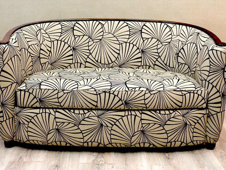 Cover of a sofa - Fabric editor Olivier Thevenon