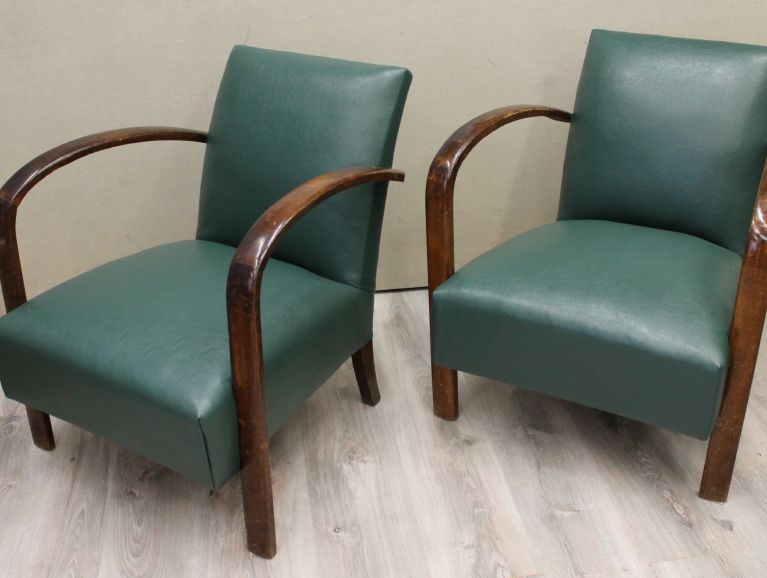 Complete réfection of a pair of modern armchairs - Fabric éditor Prestigious Textile Textiles  Buffalo Collection
